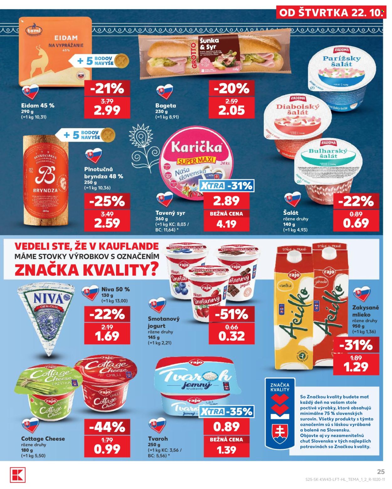 Leták Kaufland - 22.10.2026 - 28.10.2026. Strana 25