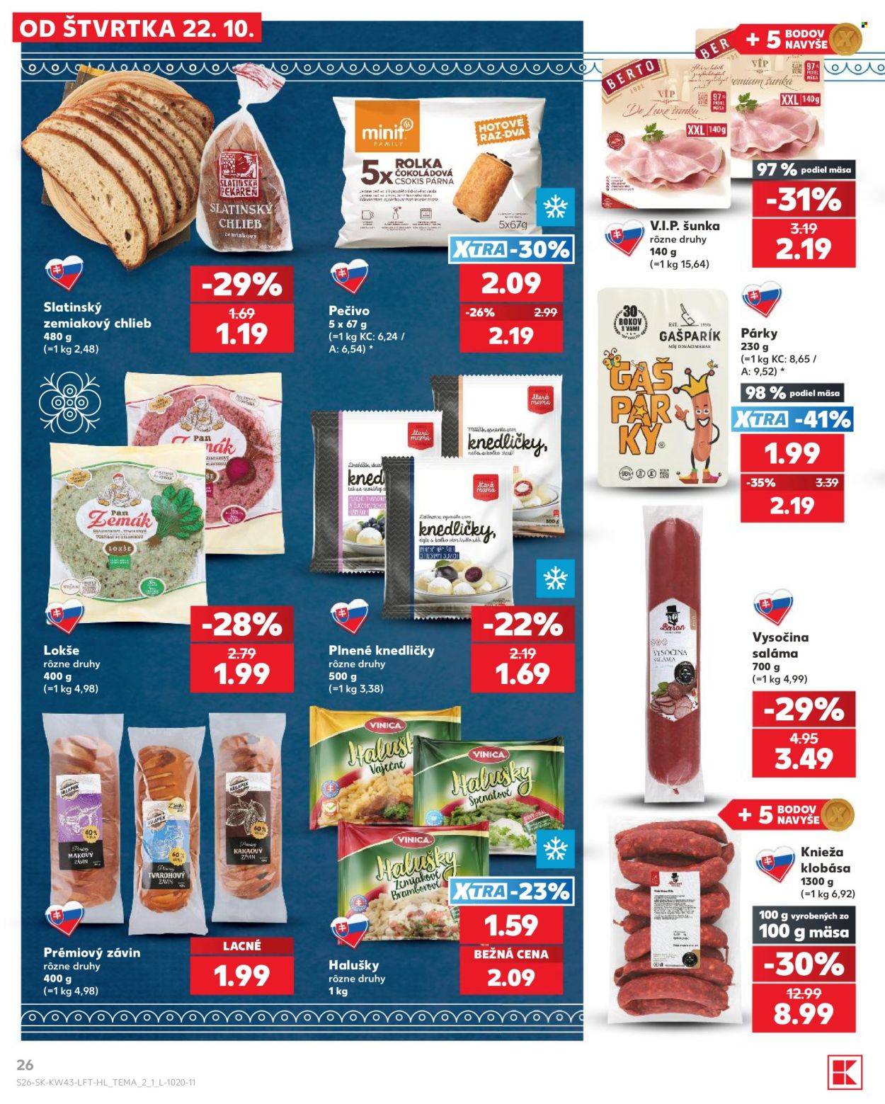 Leták Kaufland - 22.10.2026 - 28.10.2026. Strana 26