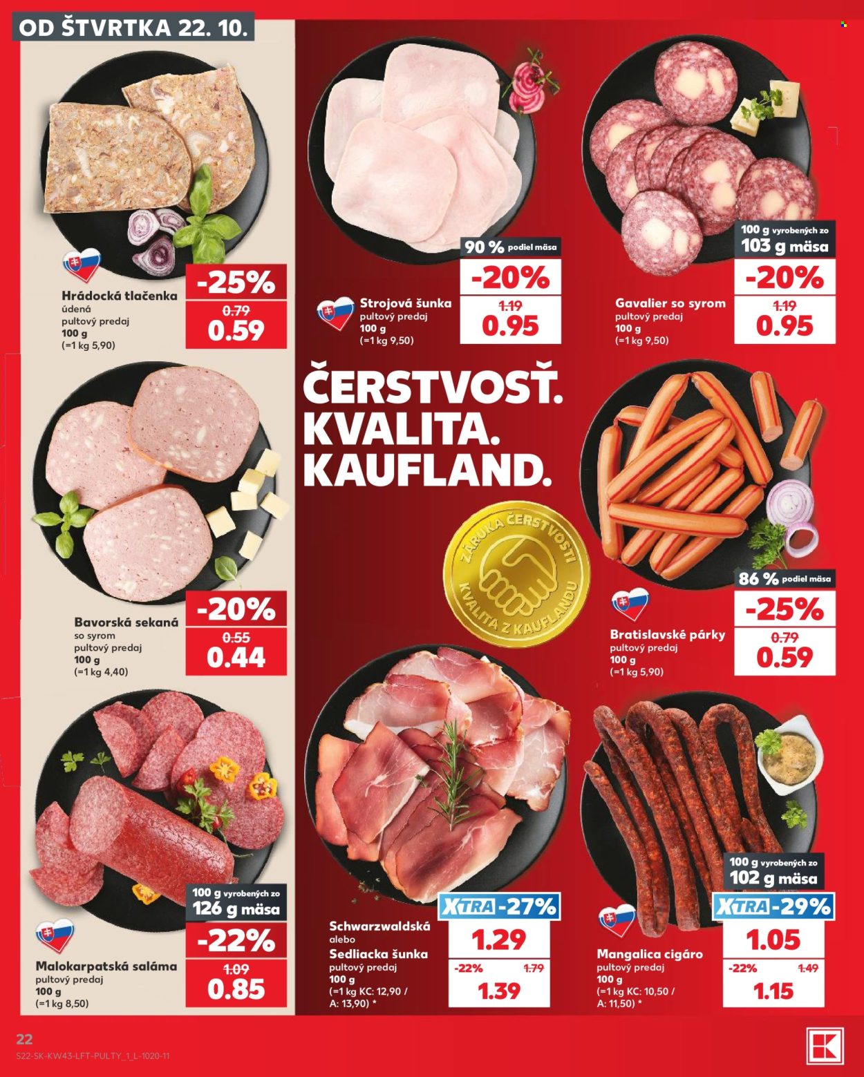 Leták Kaufland - 22.10.2026 - 28.10.2026. Strana 22