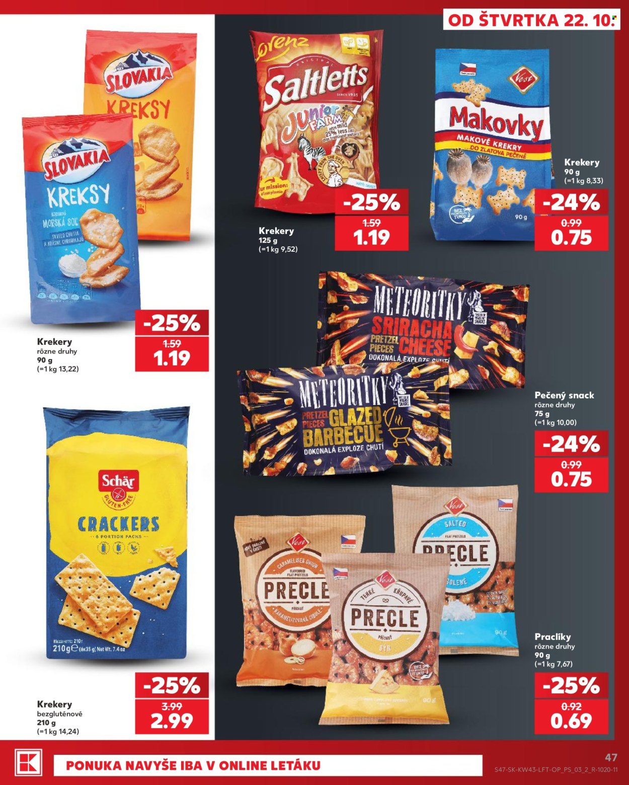 Leták Kaufland - 22.10.2026 - 28.10.2026. Strana 47