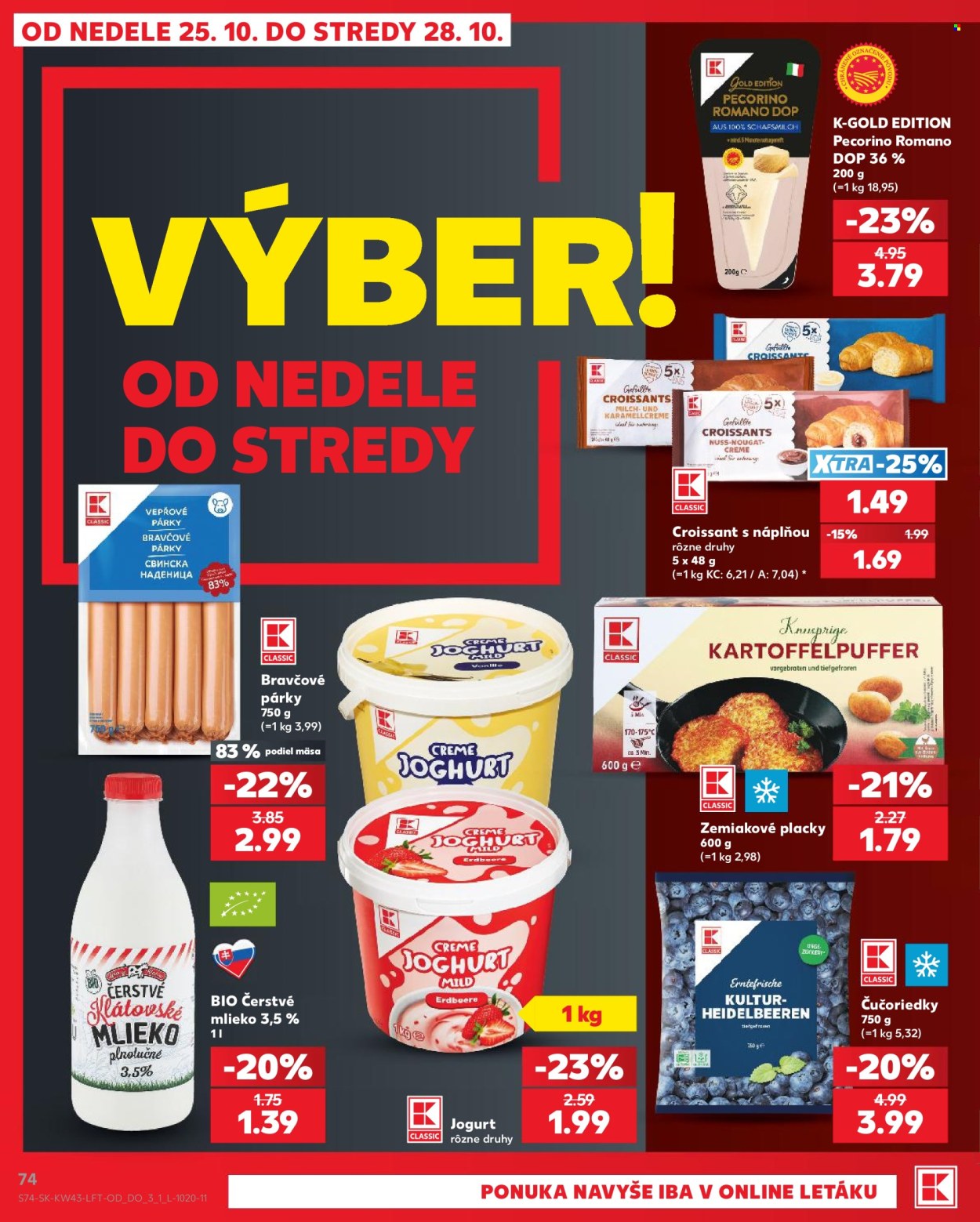 Leták Kaufland - 22.10.2026 - 28.10.2026. Strana 74