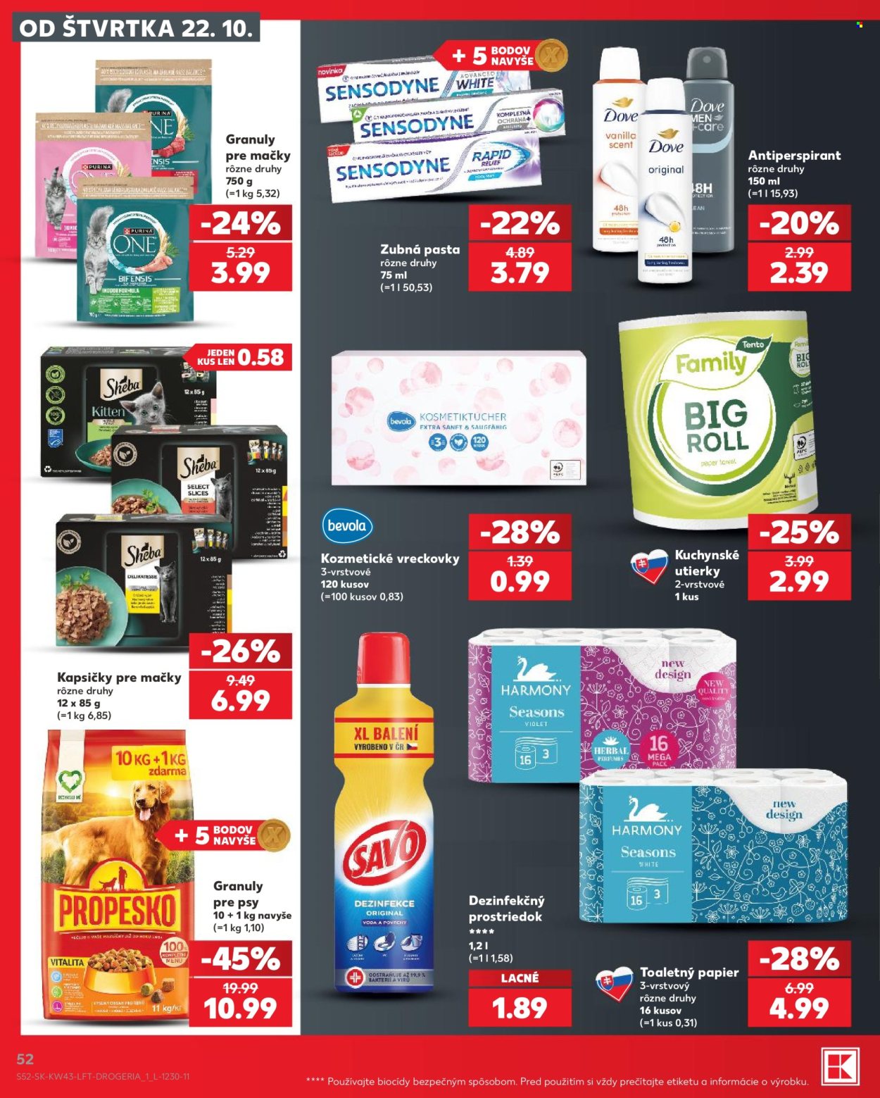 Leták Kaufland - 22.10.2026 - 28.10.2026. Strana 52
