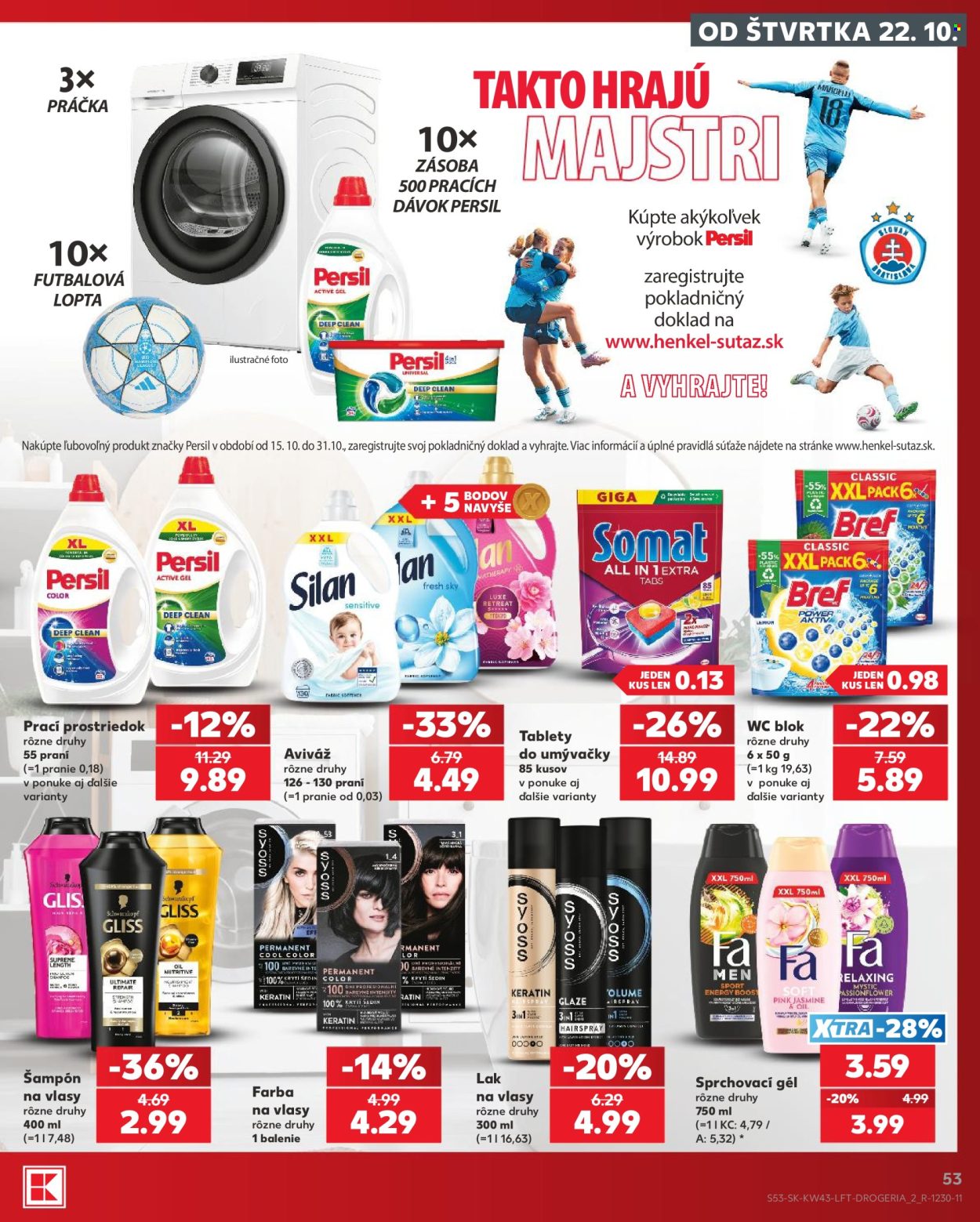 Leták Kaufland - 22.10.2026 - 28.10.2026. Strana 53