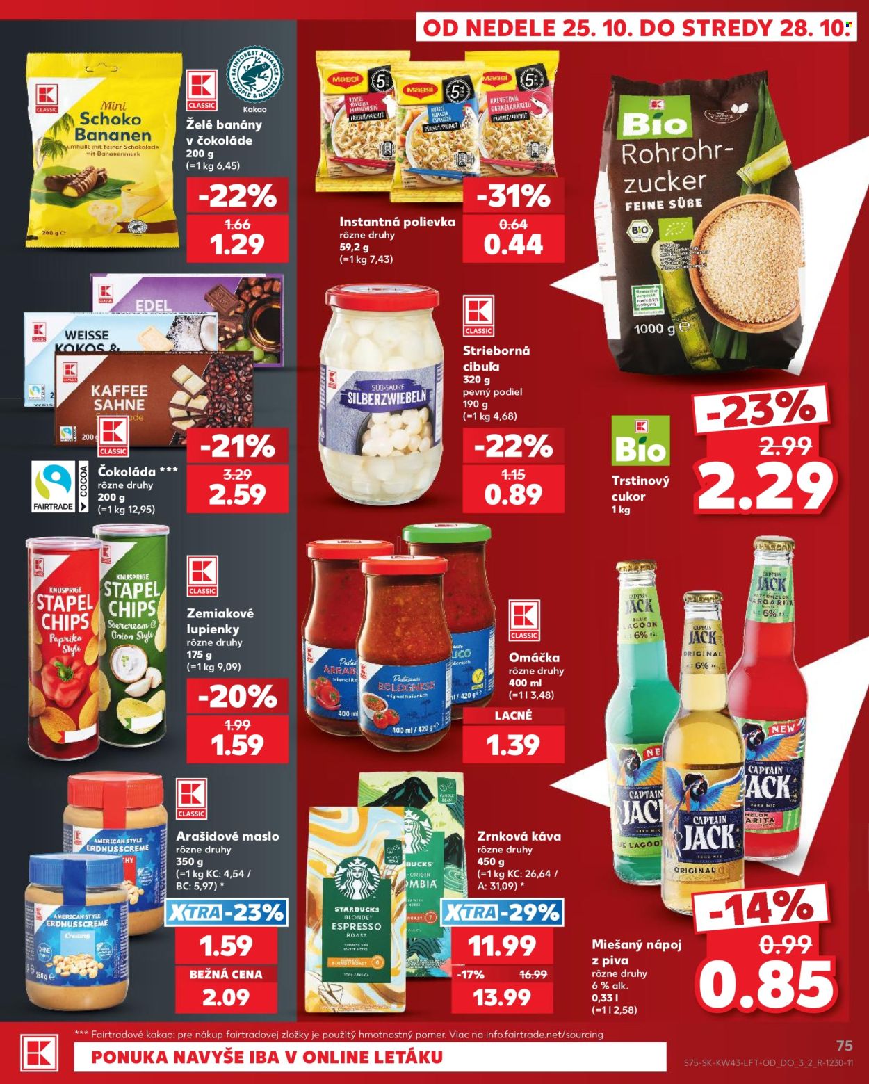 Leták Kaufland - 22.10.2026 - 28.10.2026. Strana 75