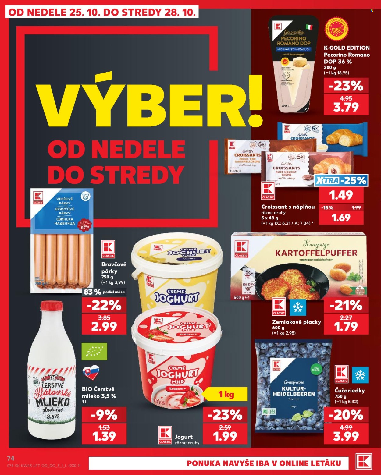 Leták Kaufland - 22.10.2026 - 28.10.2026. Strana 74