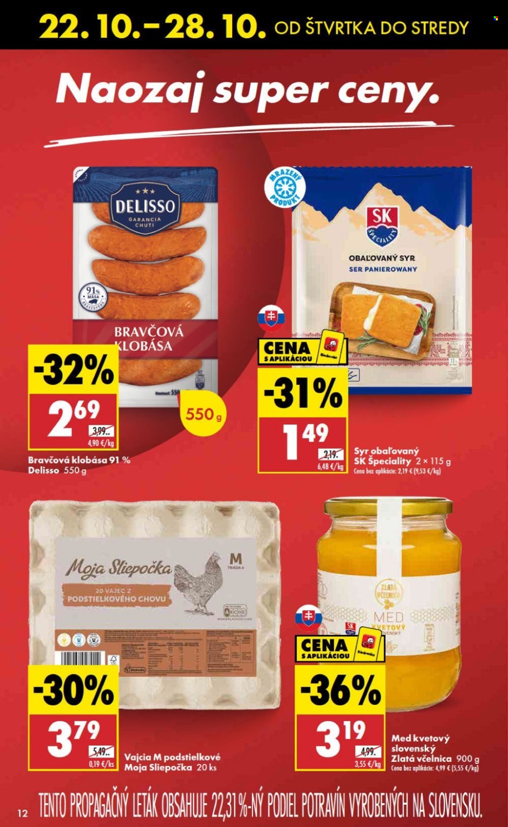 Leták Biedronka - 22.10.2026 - 28.10.2026. Strana 12
