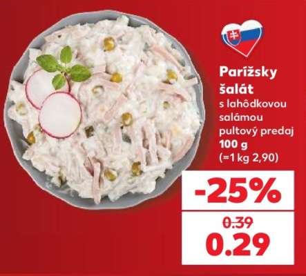 Parížsky šalát