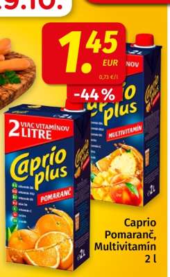 Caprio Pomaranč, Multivitamín 2 l