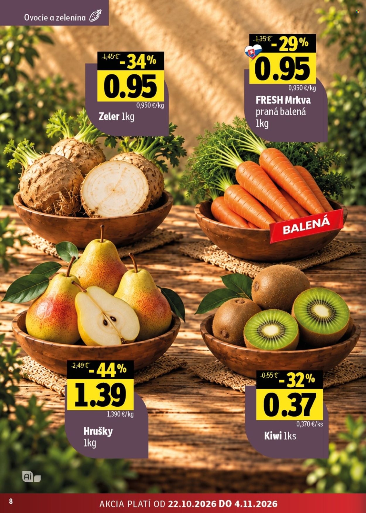 Leták FRESH - 22.10.2026 - 4.11.2026. Strana 8