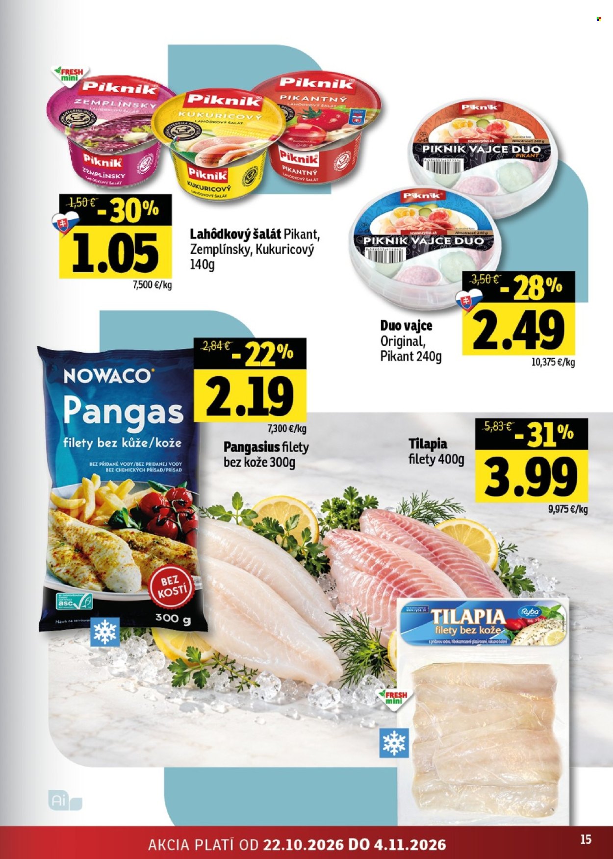 Leták FRESH - 22.10.2026 - 4.11.2026. Strana 15