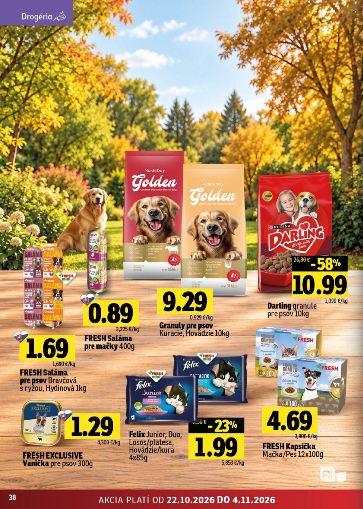 Leták FRESH - 22.10.2026 - 4.11.2026. Strana 38