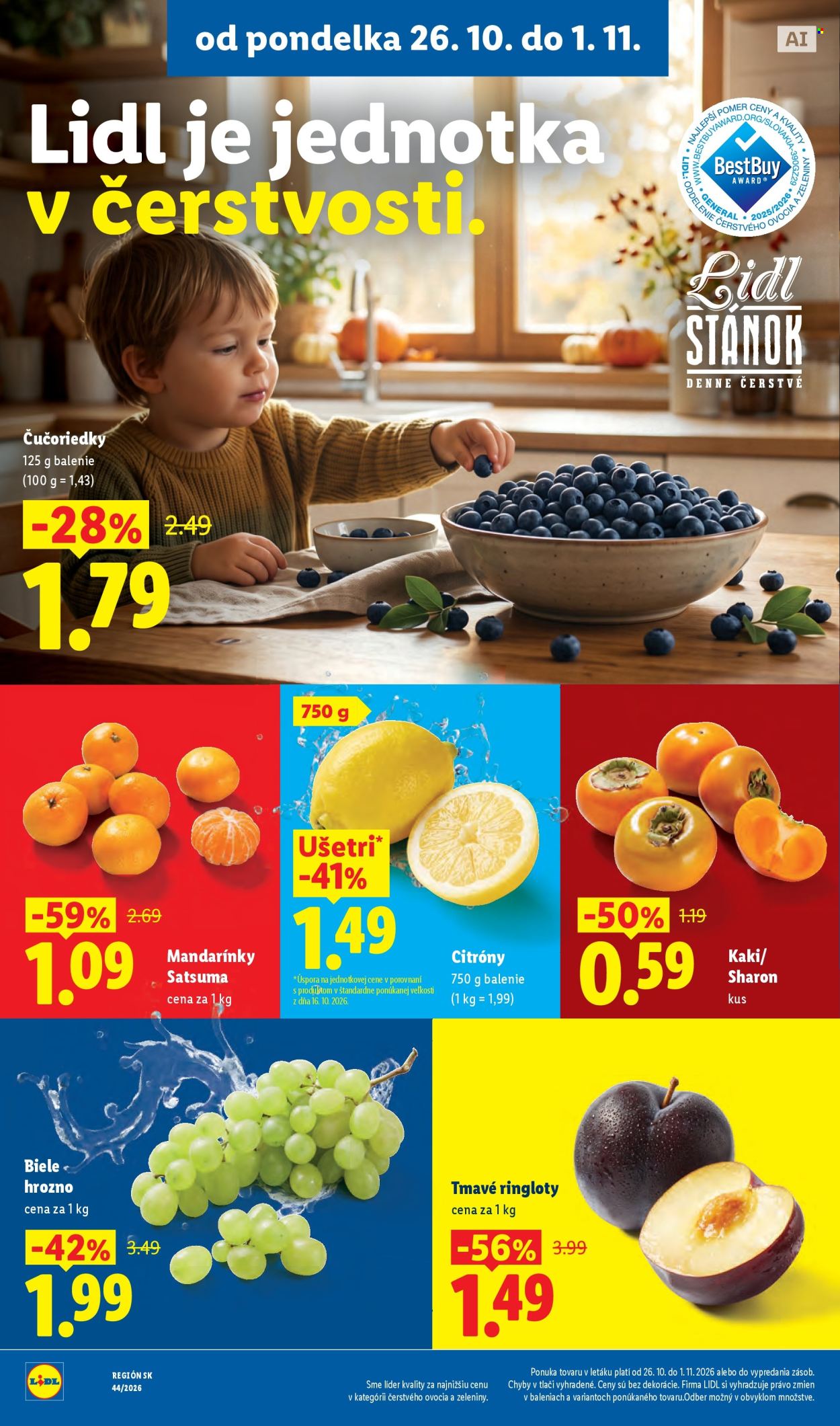 Leták Lidl - 26.10.2026 - 1.11.2026. Strana 12