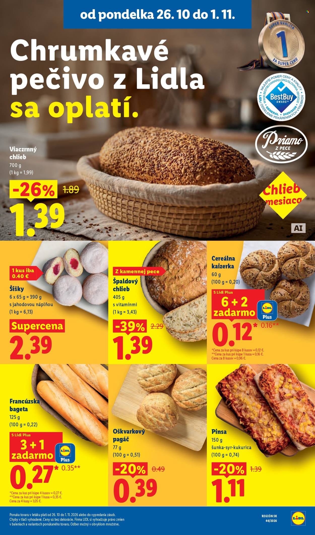 Leták Lidl - 26.10.2026 - 1.11.2026. Strana 18