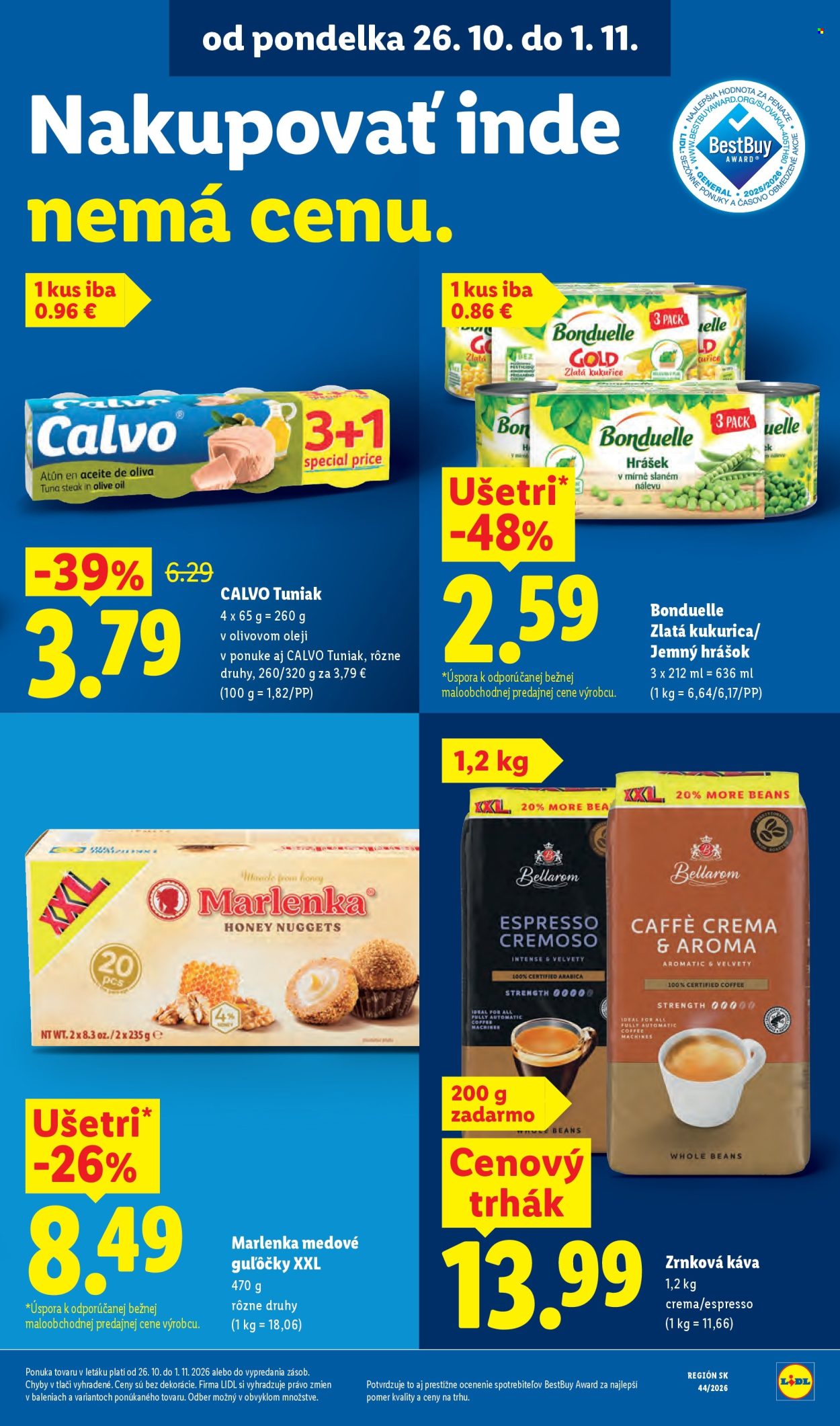 Leták Lidl - 26.10.2026 - 1.11.2026. Strana 21
