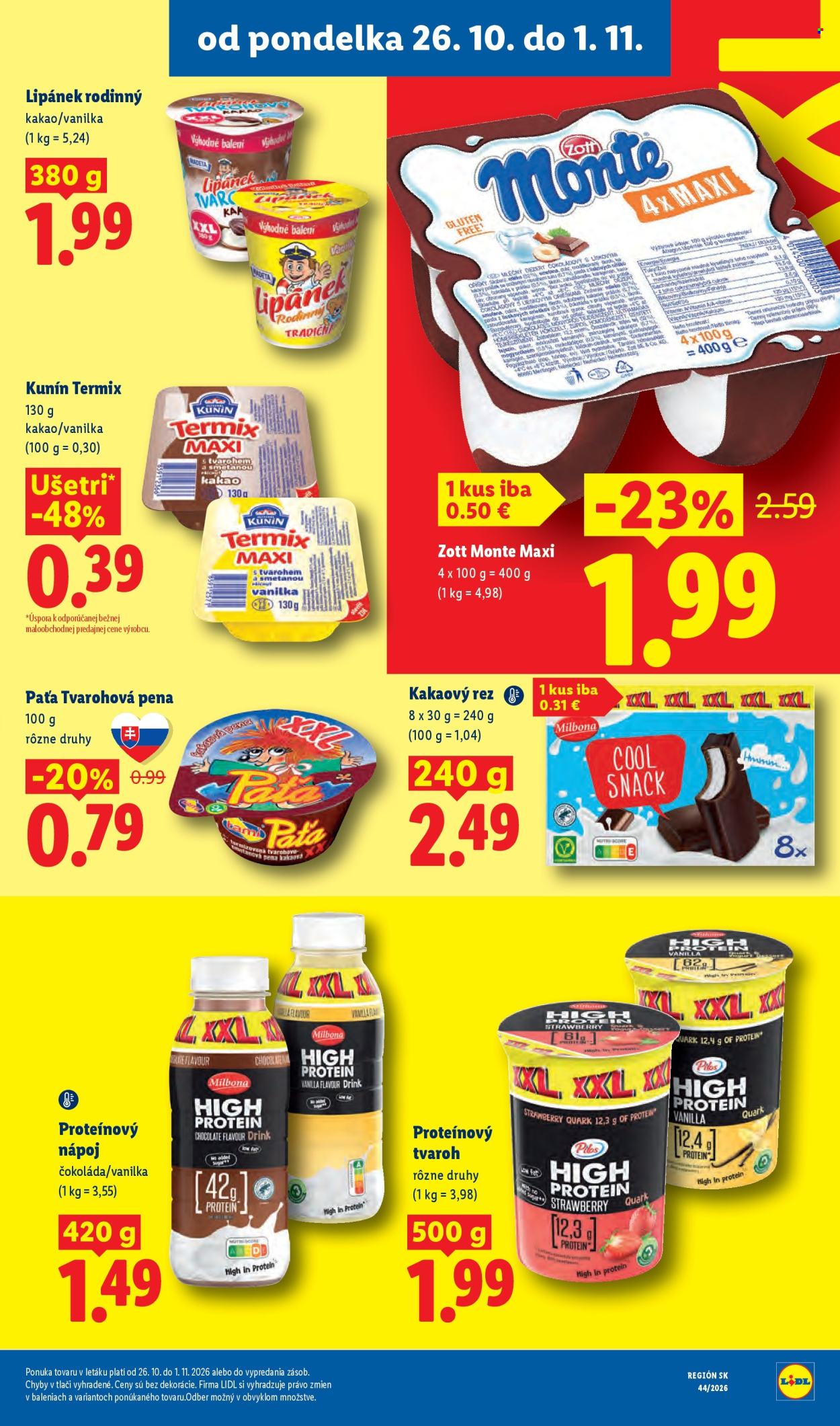 Leták Lidl - 26.10.2026 - 1.11.2026. Strana 29