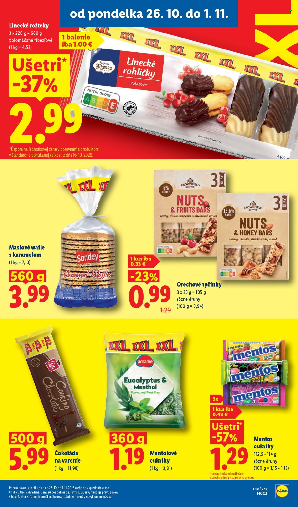 Leták Lidl - 26.10.2026 - 1.11.2026. Strana 35