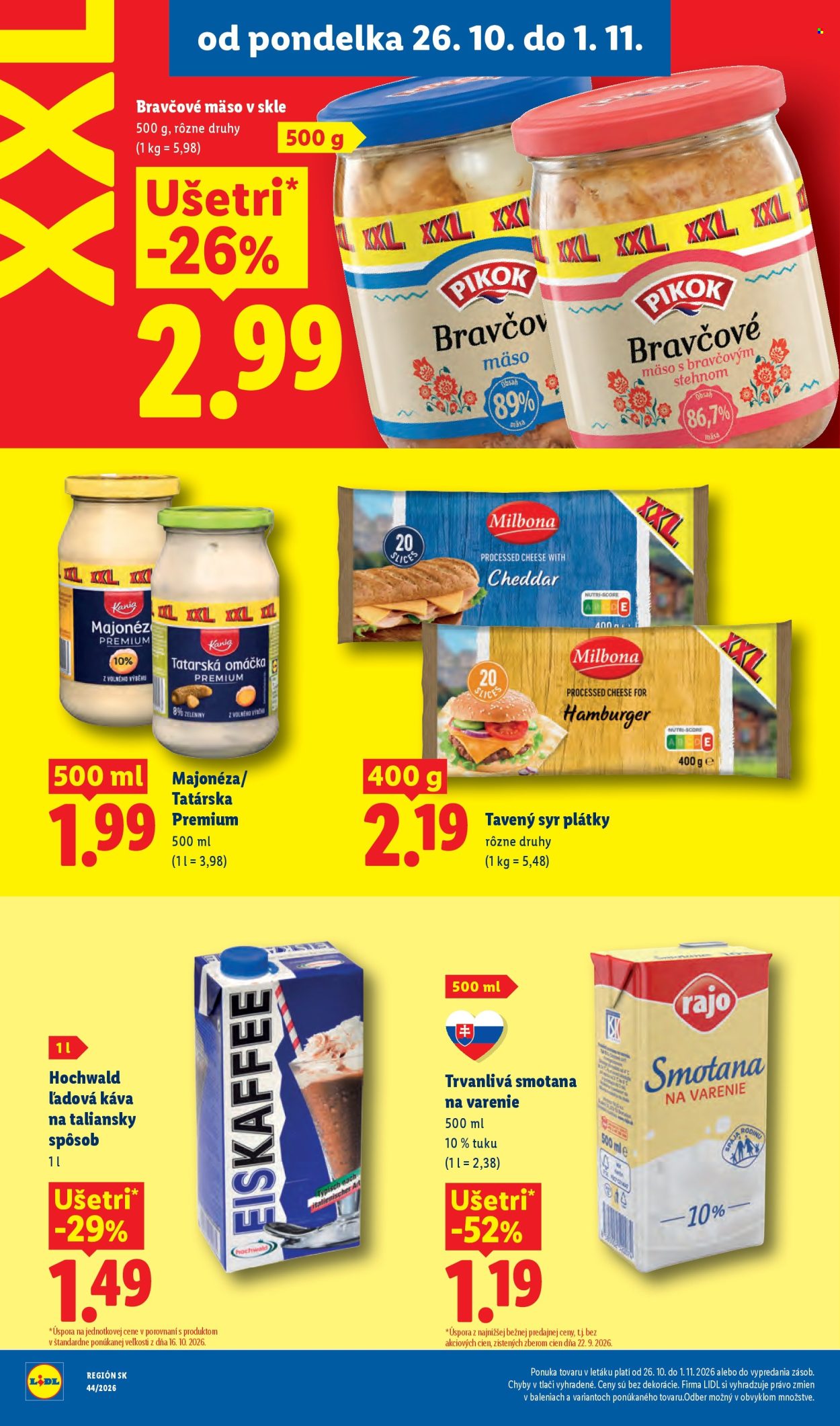 Leták Lidl - 26.10.2026 - 1.11.2026. Strana 36