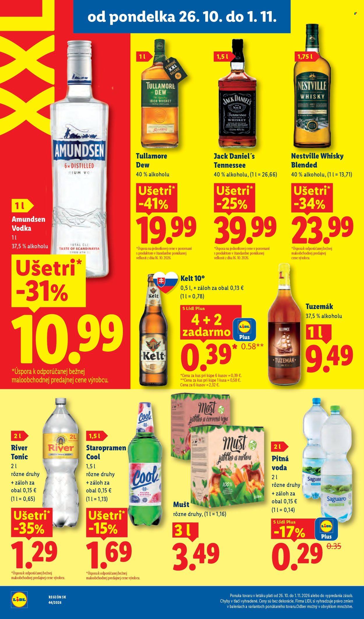 Leták Lidl - 26.10.2026 - 1.11.2026. Strana 38