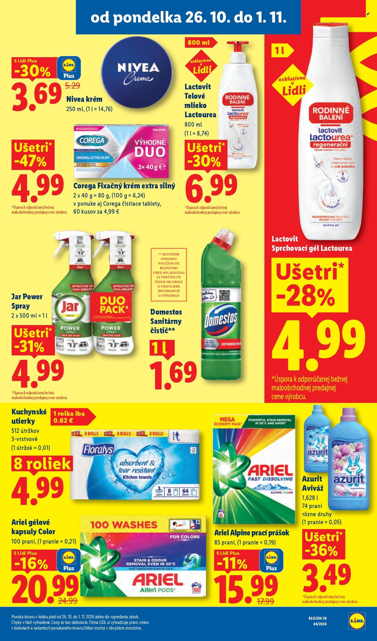 Leták Lidl - 26.10.2026 - 1.11.2026. Strana 39