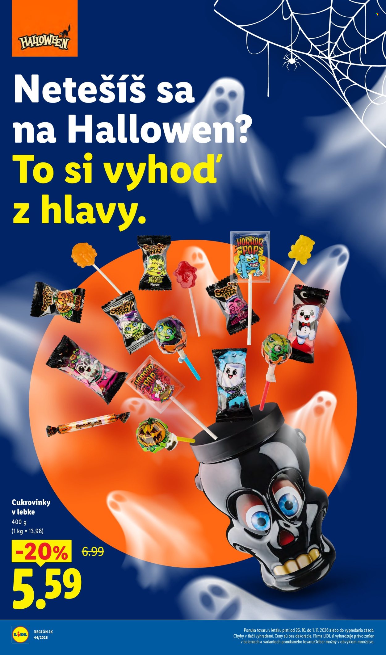 Leták Lidl - 26.10.2026 - 1.11.2026. Strana 50