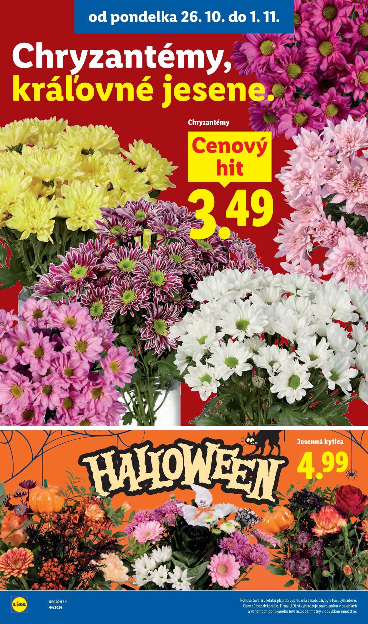 Leták Lidl - 26.10.2026 - 1.11.2026. Strana 52