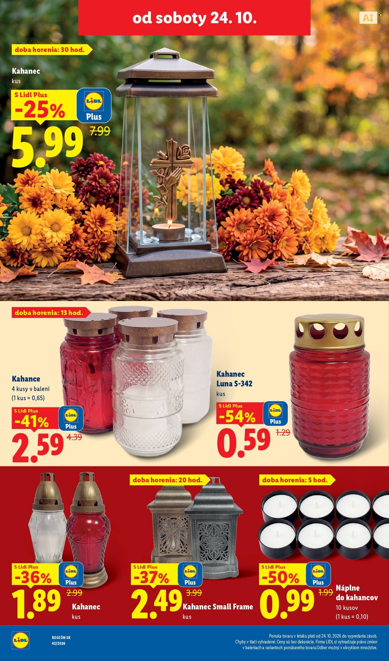 Leták Lidl - 26.10.2026 - 1.11.2026. Strana 54
