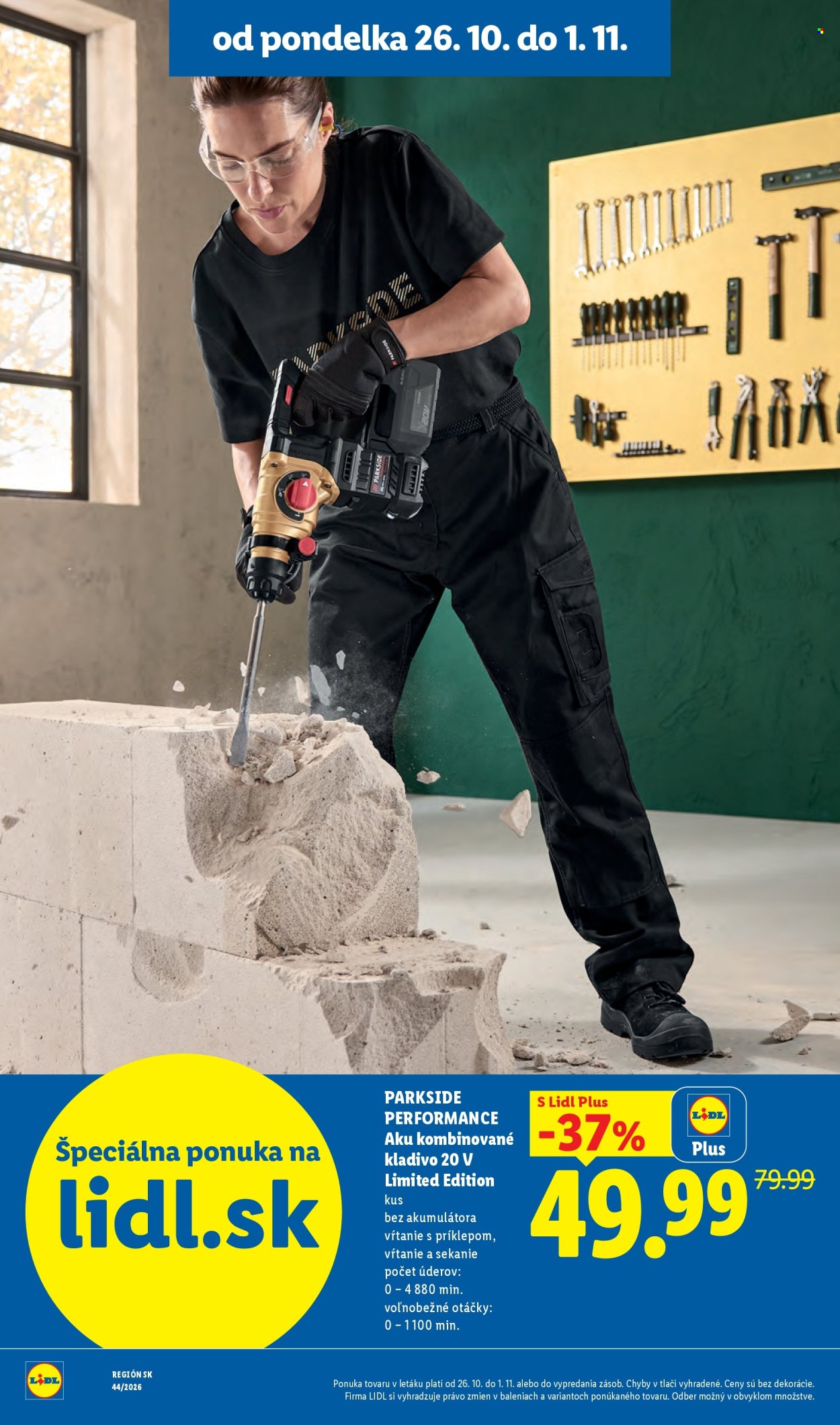 Leták Lidl - 26.10.2026 - 1.11.2026. Strana 58