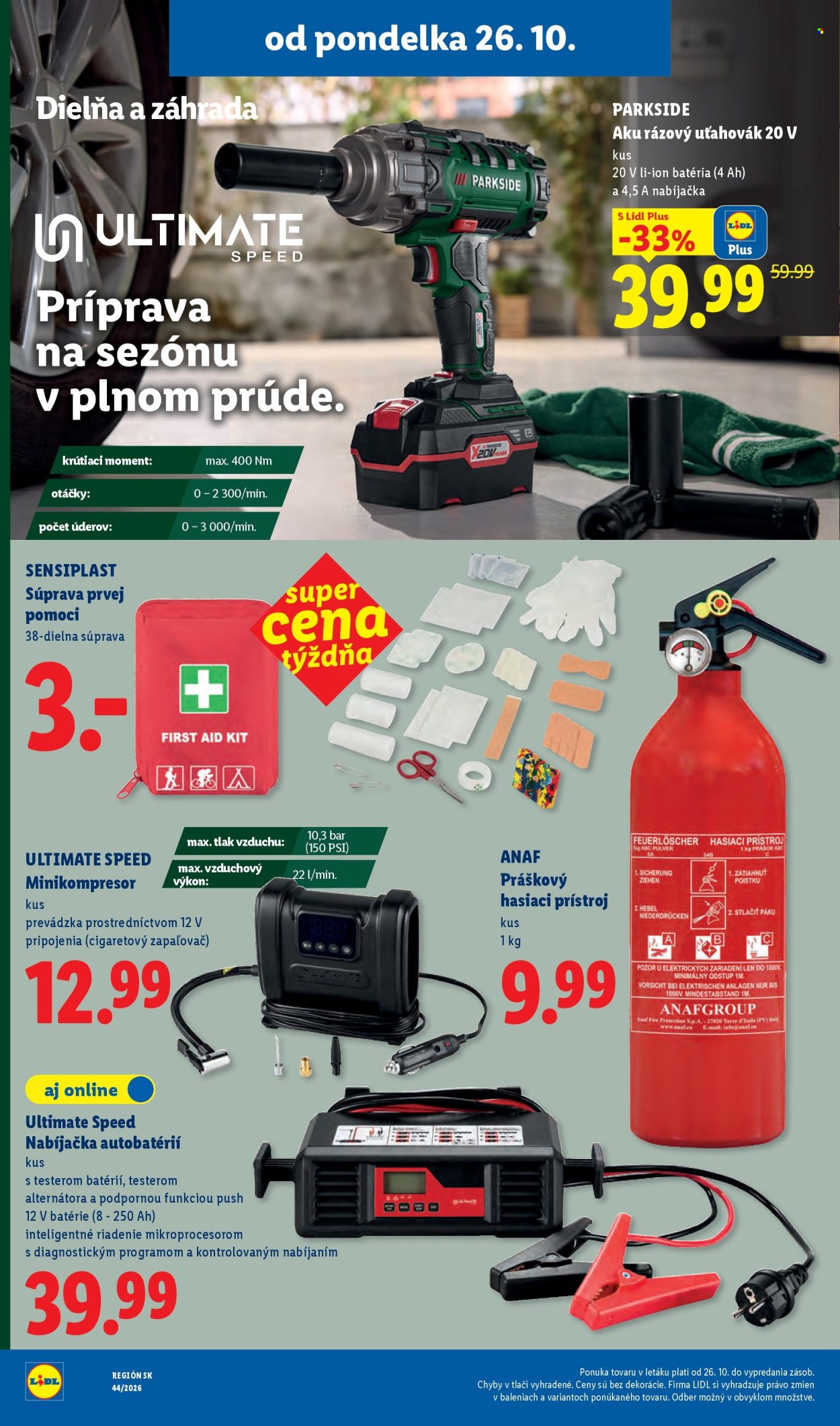 Leták Lidl - 26.10.2026 - 1.11.2026. Strana 60