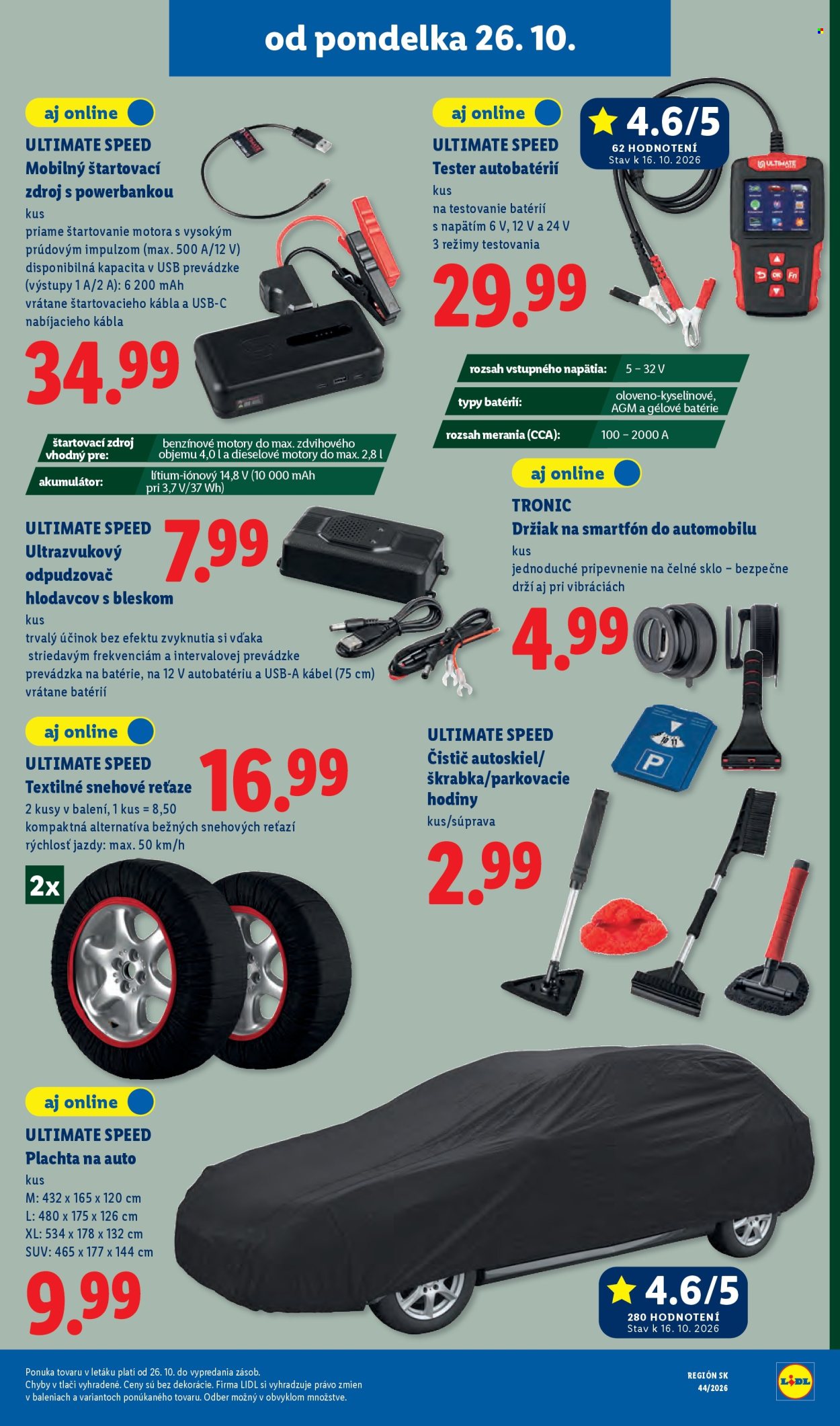 Leták Lidl - 26.10.2026 - 1.11.2026. Strana 63