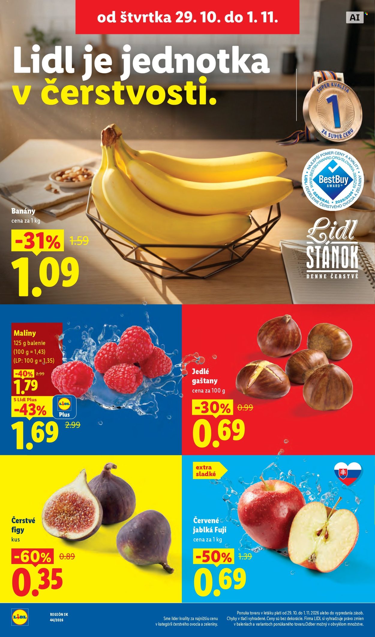 Leták Lidl - 26.10.2026 - 1.11.2026. Strana 70