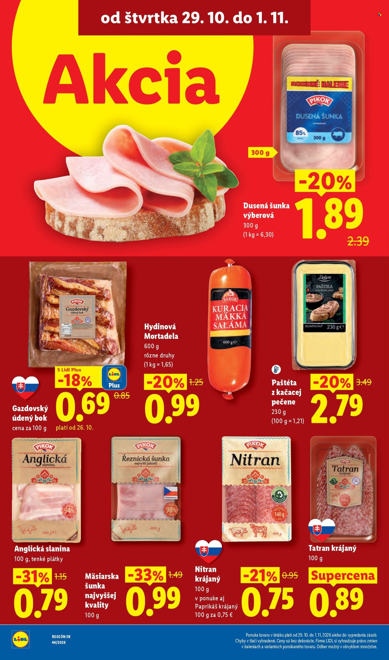 Leták Lidl - 26.10.2026 - 1.11.2026. Strana 76