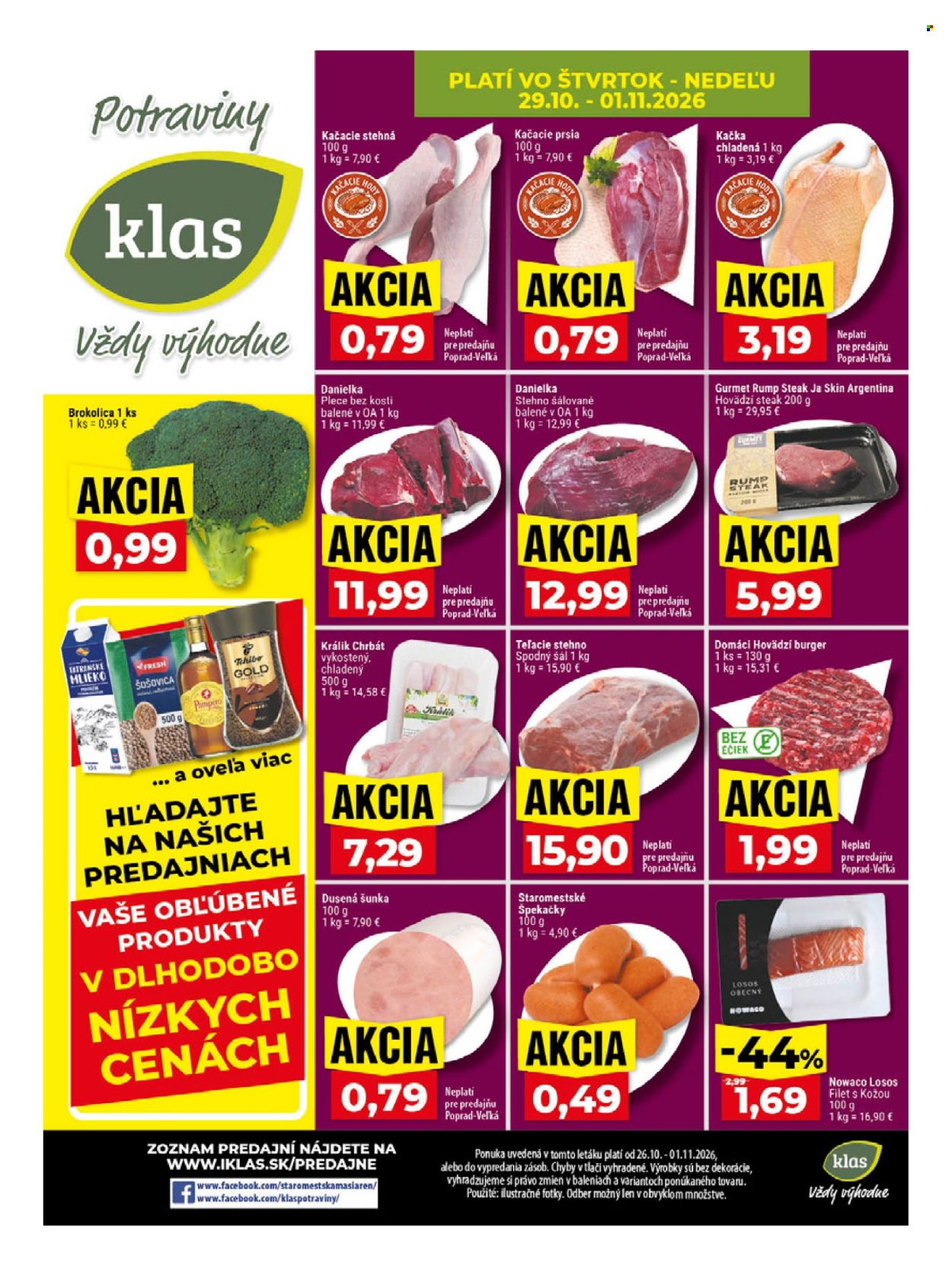 Leták Klas - 26.10.2026 - 1.11.2026. Strana 25