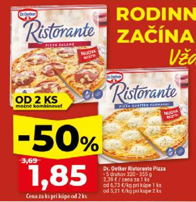 DR. OETKER RISTORANTE PIZZA