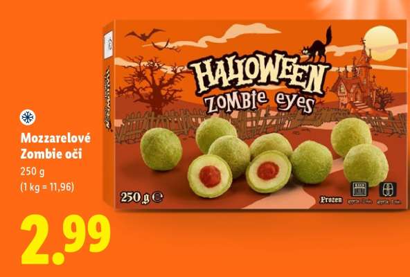 Mozzarelové Zombie oči