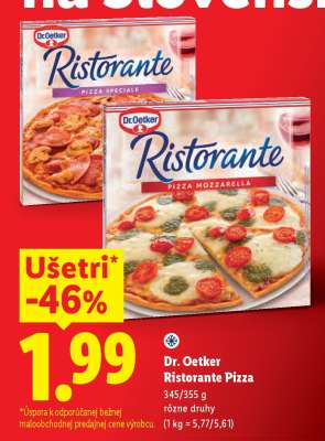 DR. OETKER RISTORANTE PIZZA