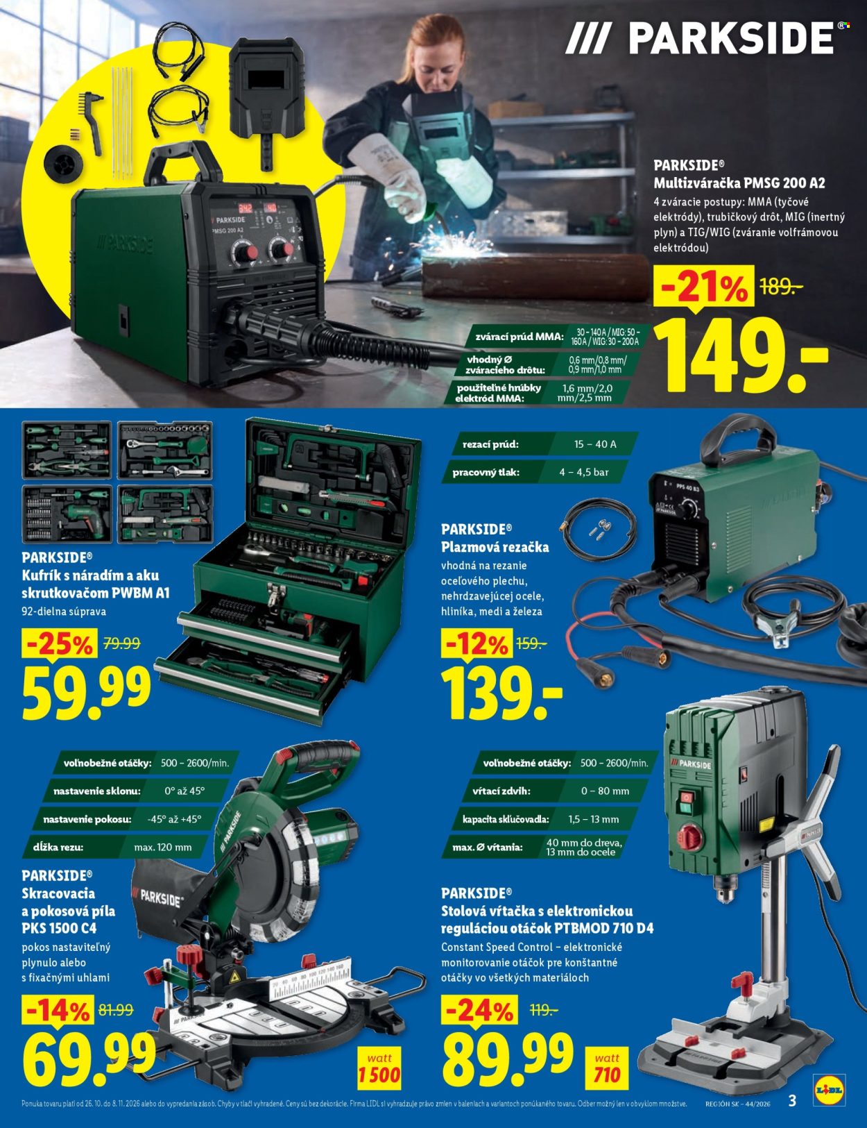 Leták Lidl - 26.10.2026 - 8.11.2026. Strana 3
