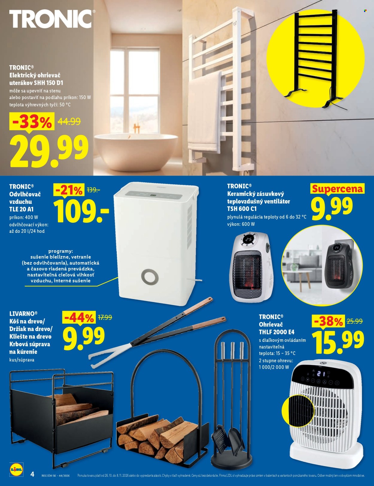 Leták Lidl - 26.10.2026 - 8.11.2026. Strana 4