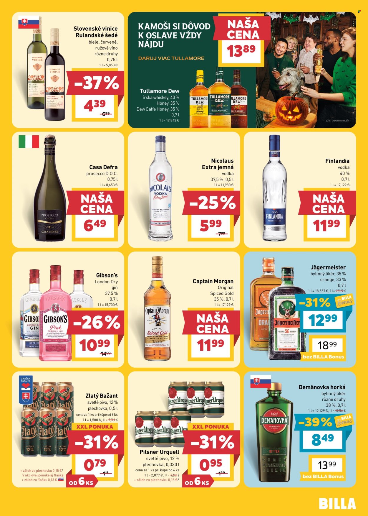Leták Billa - 28.10.2026 - 3.11.2026. Strana 21