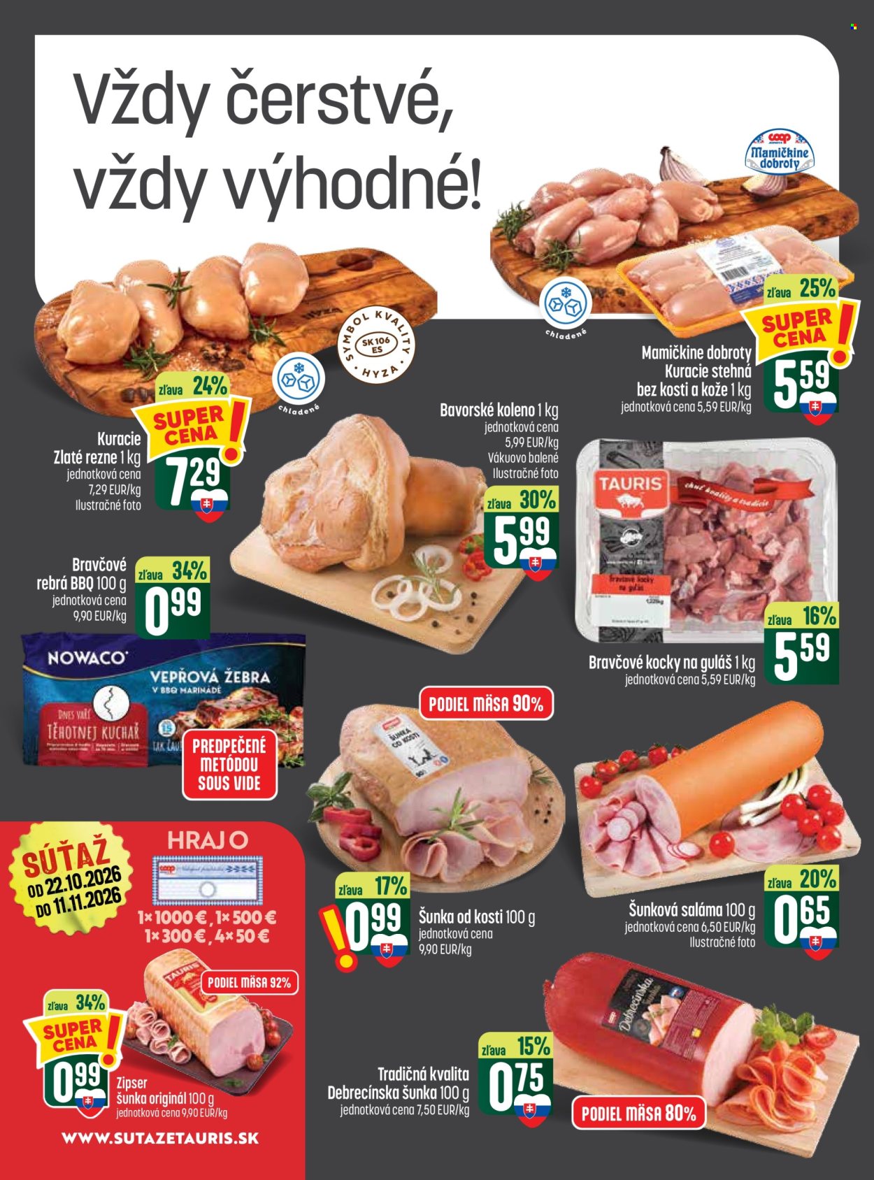 Leták COOP Jednota - 29.10.2026 - 4.11.2026. Strana 6