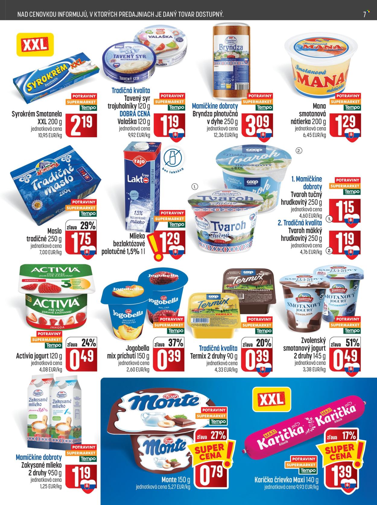 Leták COOP Jednota - 29.10.2026 - 4.11.2026. Strana 7