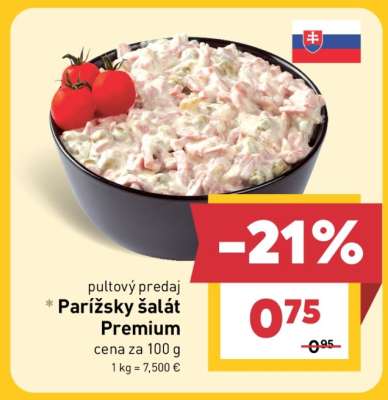 Parížsky šalát Premium