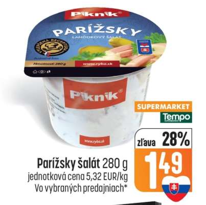 Parížsky šalát 280 g