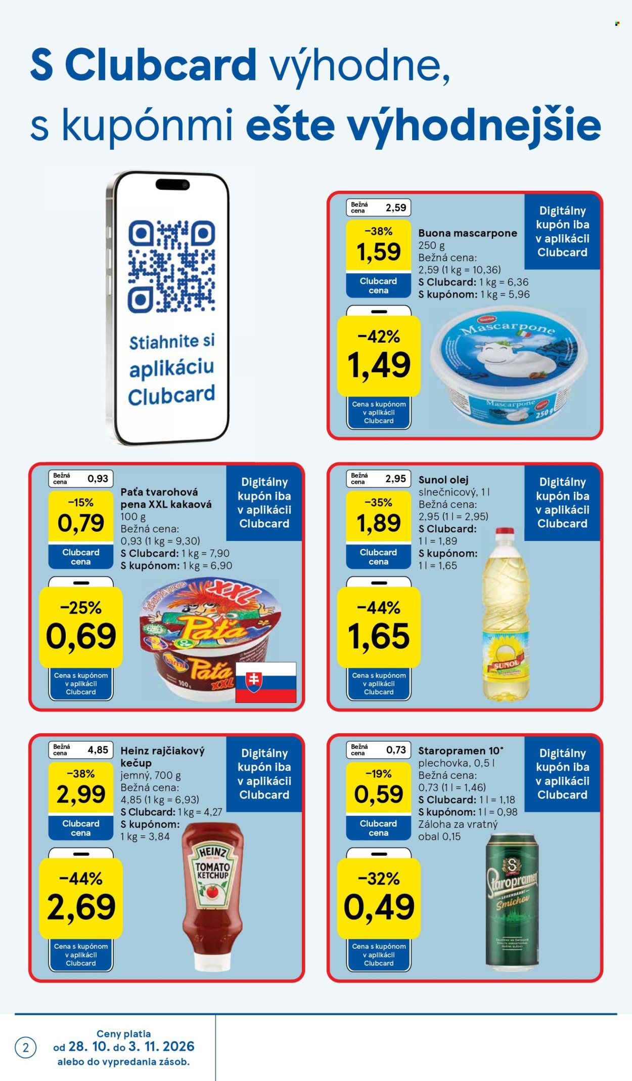 Leták TESCO - 28.10.2026 - 3.11.2026. Strana 2