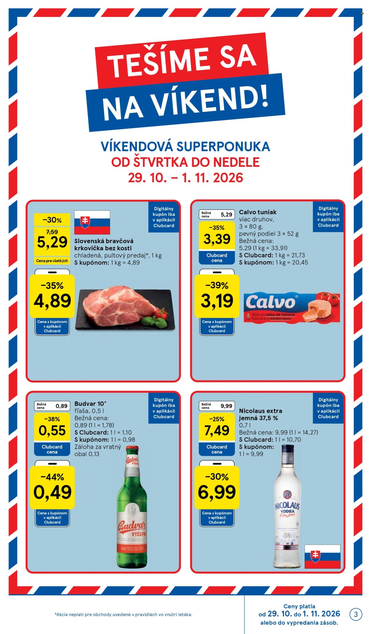 Leták TESCO - 28.10.2026 - 3.11.2026. Strana 3