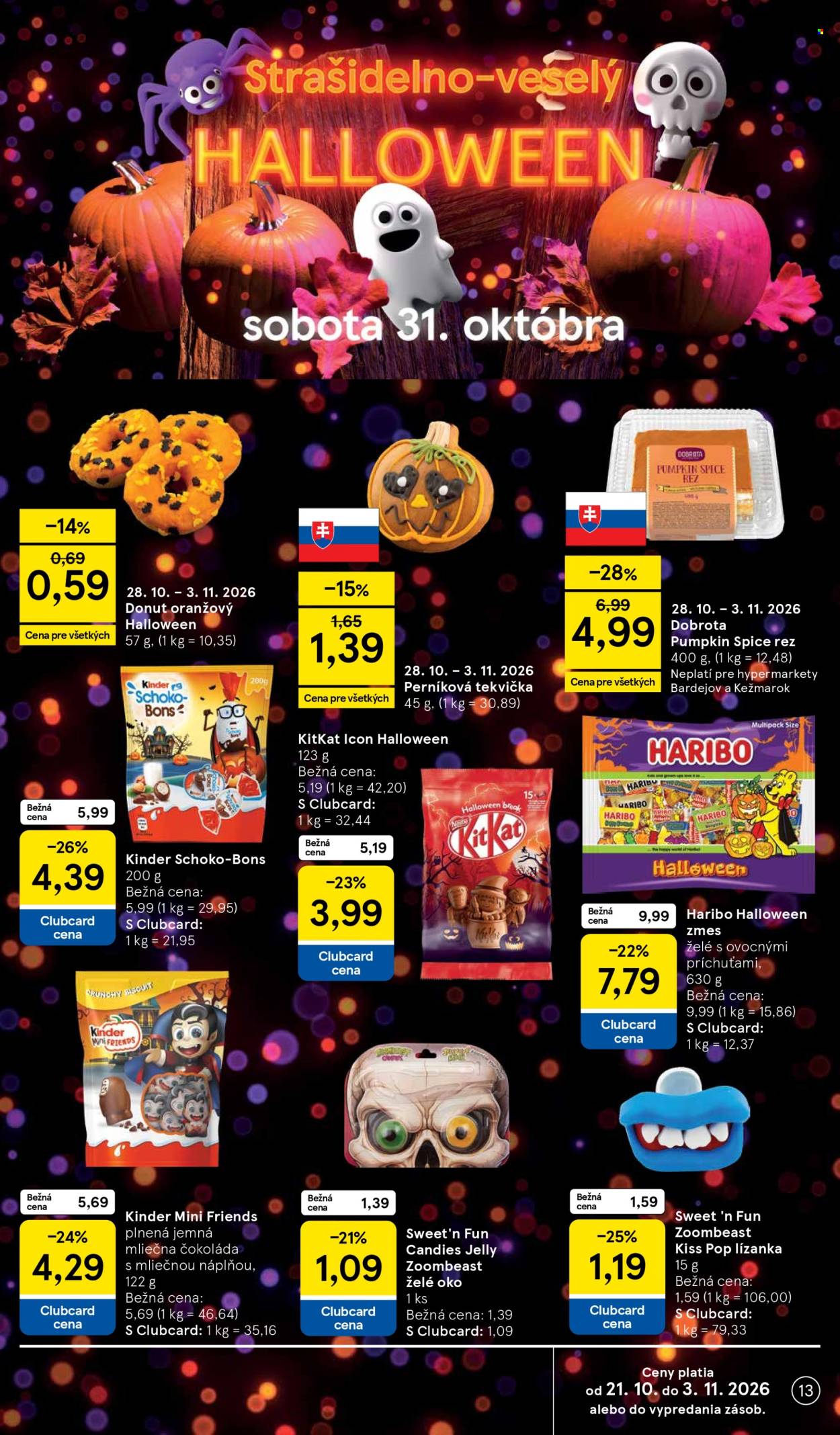 Leták TESCO - 28.10.2026 - 3.11.2026. Strana 13
