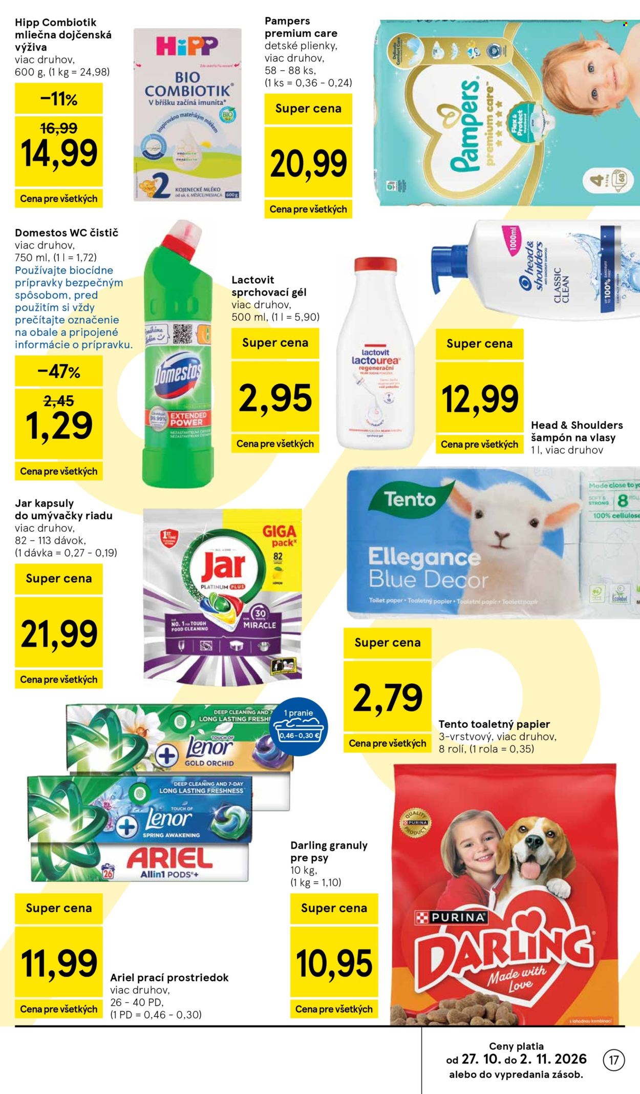Leták TESCO - 28.10.2026 - 3.11.2026. Strana 17