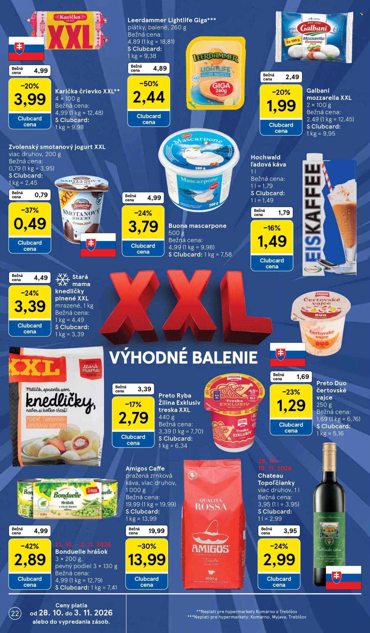 Leták TESCO - 28.10.2026 - 3.11.2026. Strana 22