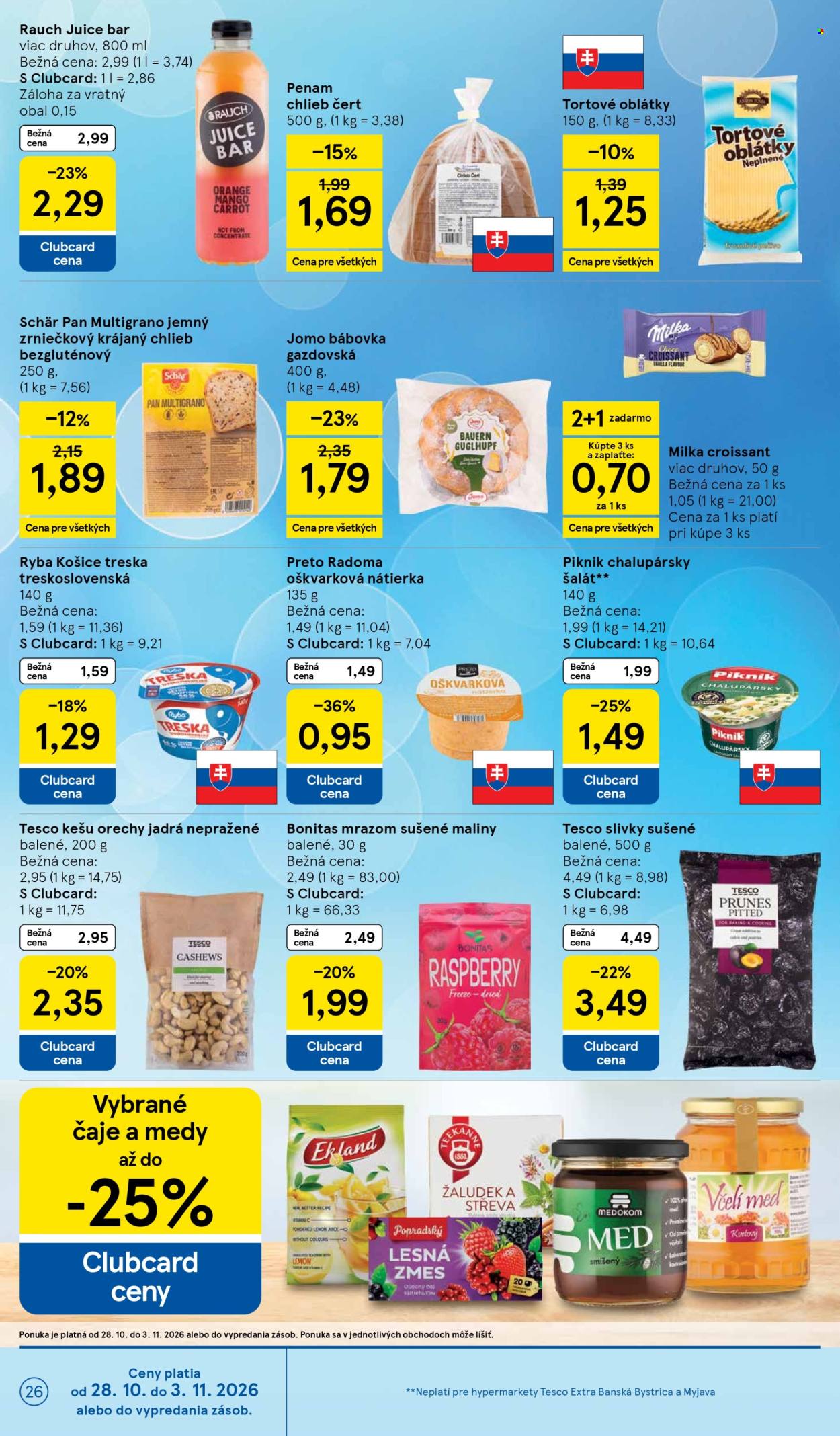 Leták TESCO - 28.10.2026 - 3.11.2026. Strana 26