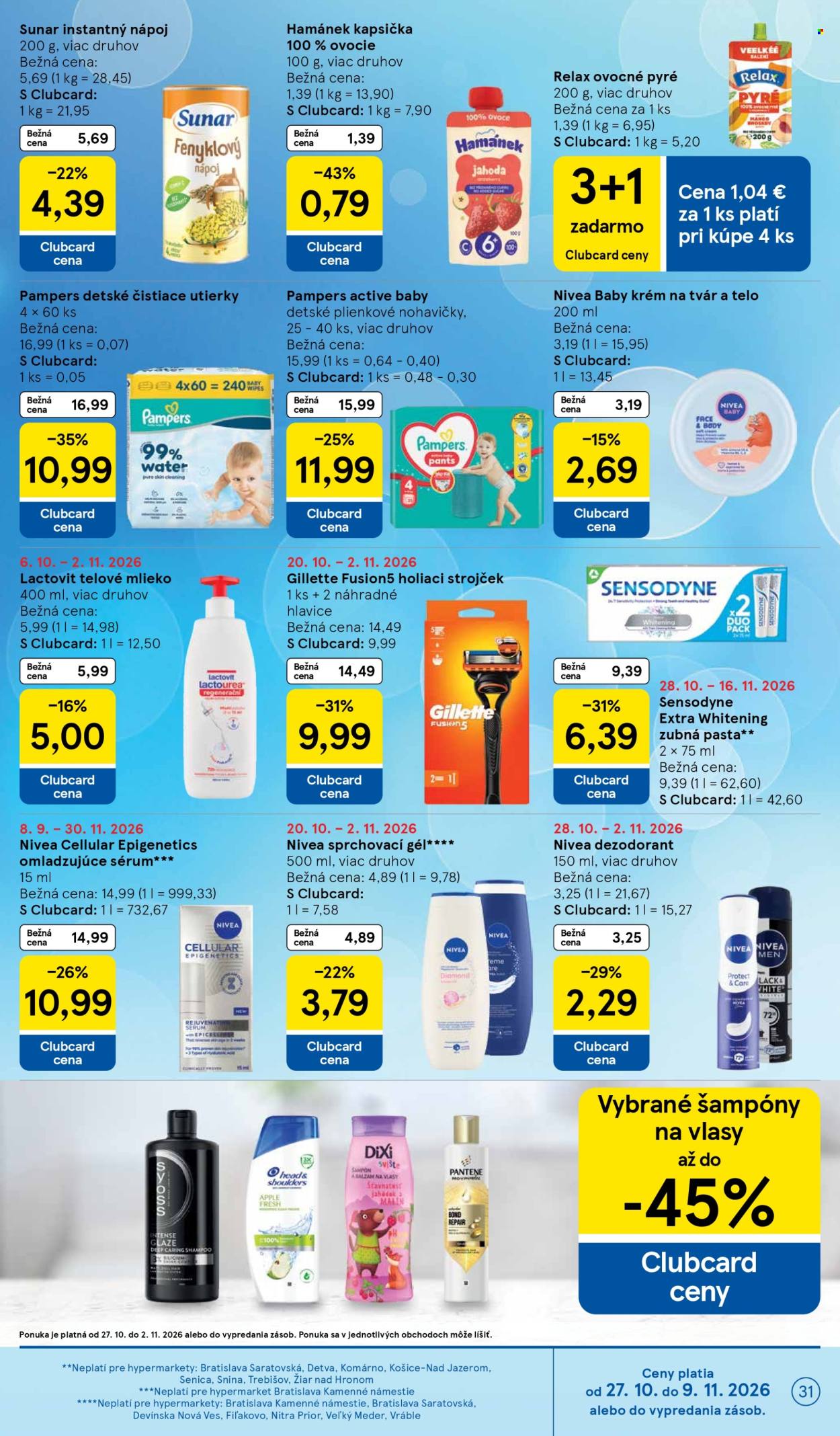 Leták TESCO - 28.10.2026 - 3.11.2026. Strana 31