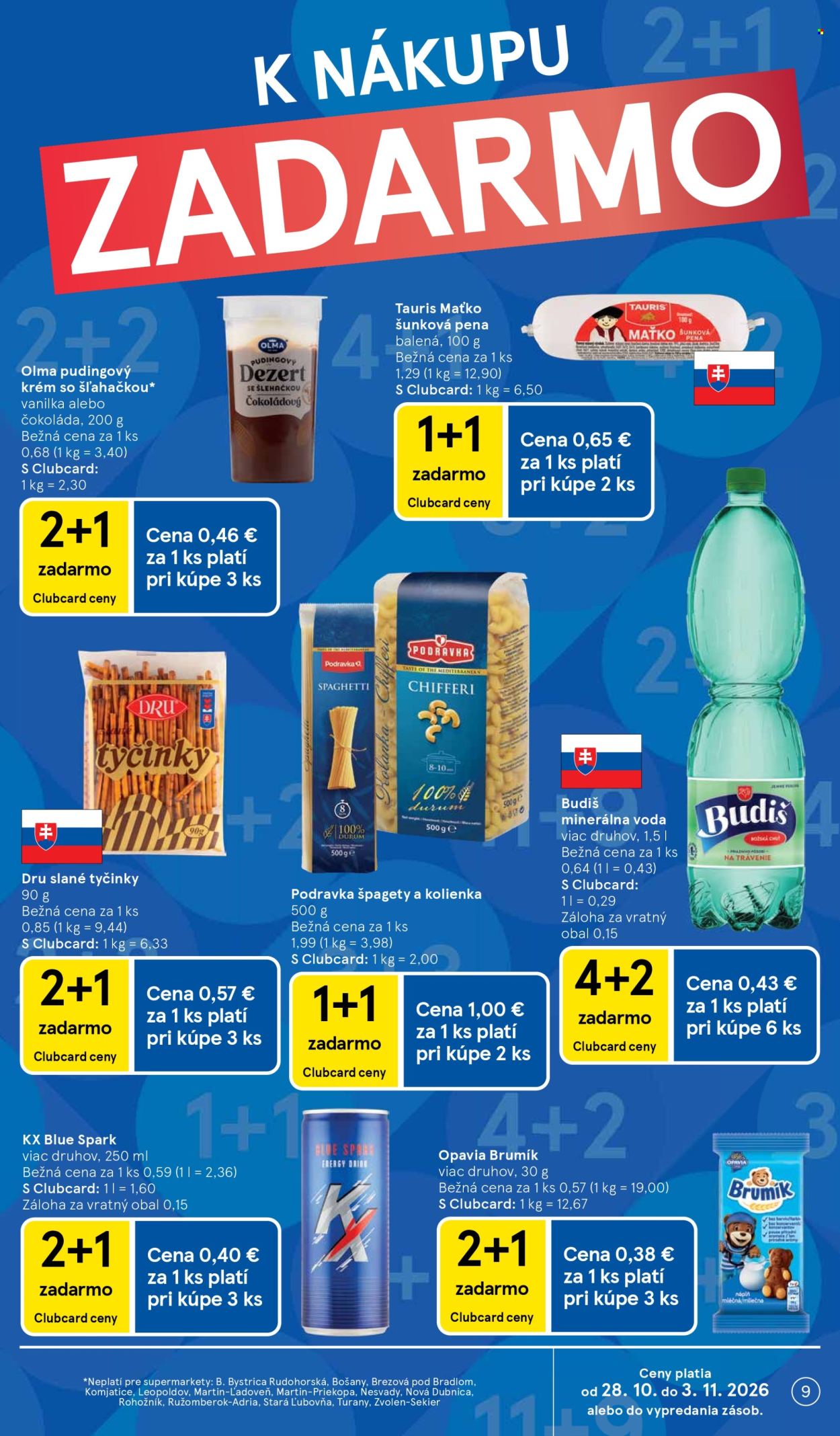 Leták TESCO supermarket - 28.10.2026 - 3.11.2026. Strana 9